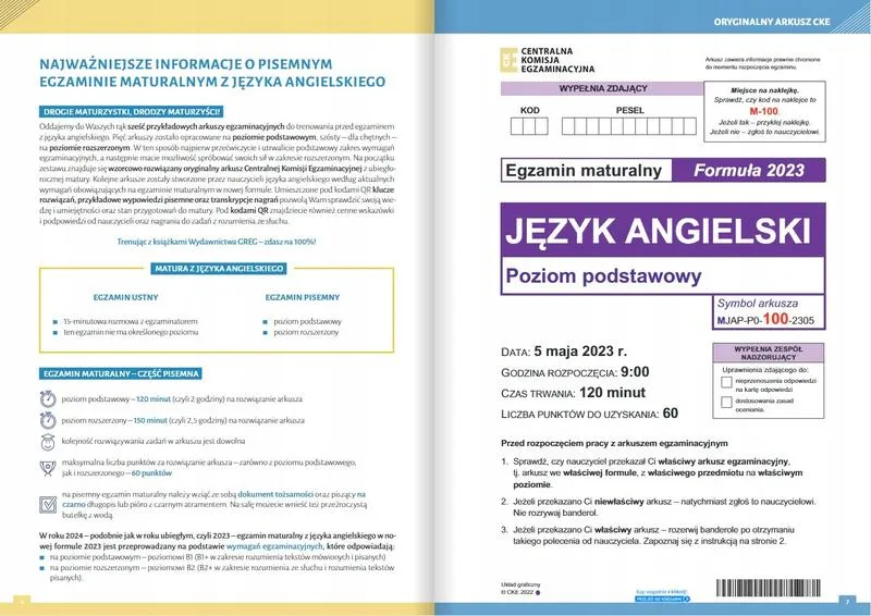 Ile czasu poświęcisz na maturę z angielskiego? Odkryj szczegóły egzaminu