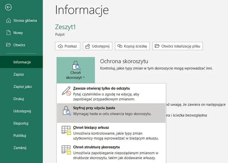 Jak skutecznie zabezpieczyć Excel hasłem i chronić swoje dane przed utratą
