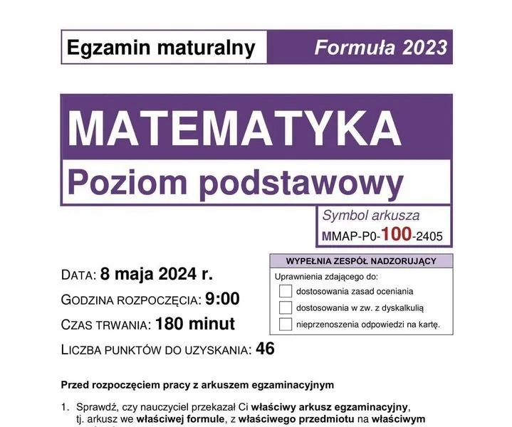 Jakie punkty są potrzebne, żeby zdać maturę z matematyki? Sprawdź minimalne wymagania!