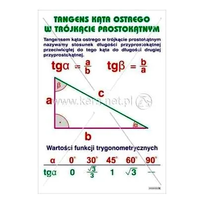 Tangens: Co to jest i jak wykorzystać tę funkcję w matematyce?