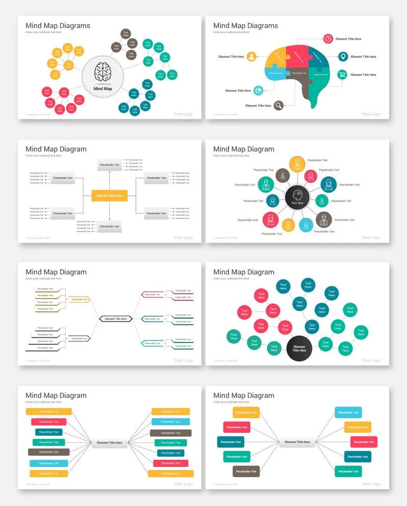 Elementy graficzne w mapach myśli