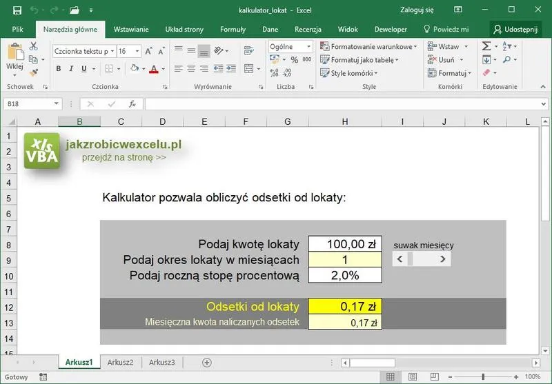 Formuły i funkcje Excel