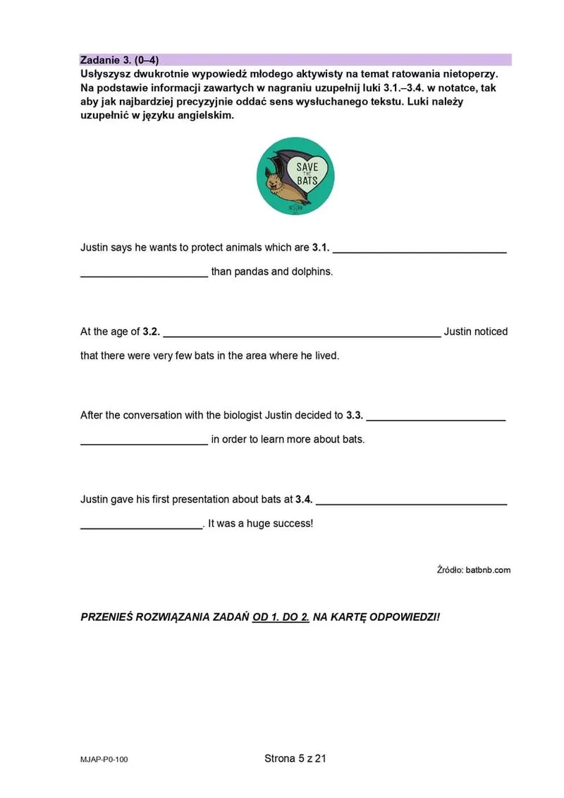 Gramatyka na maturze ustnej z angielskiego