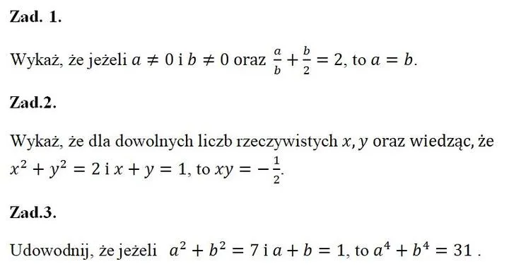 Indukcja matematyczna i dowód nie wprost