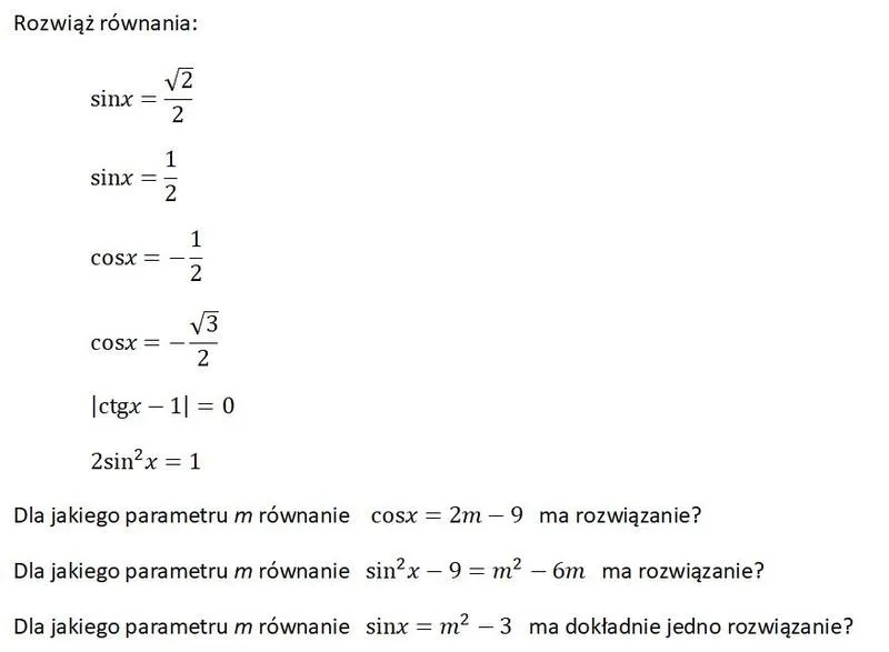 Metody graficzne w trygonometrii