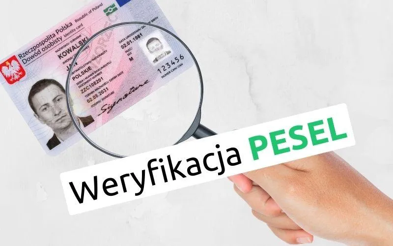 PESEL na legitymacji szkolnej