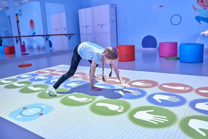 Podłoga interaktywna dla dzieci