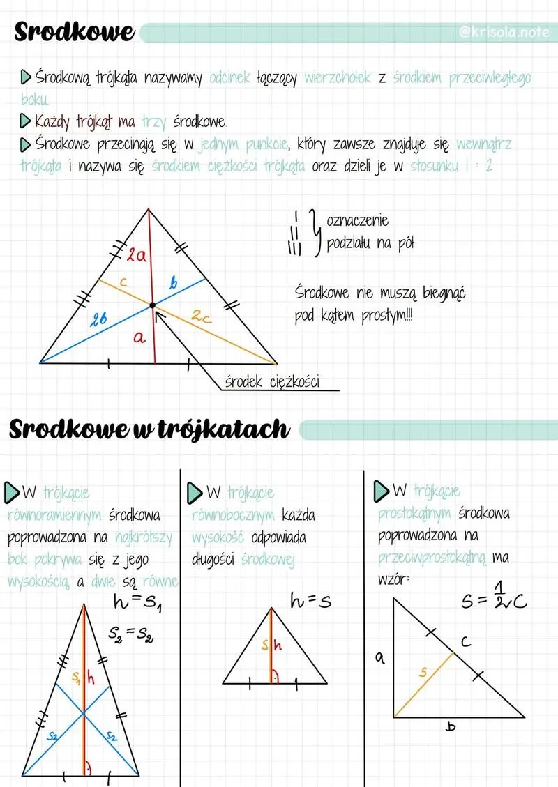 Rysowanie wysokości w trójkącie