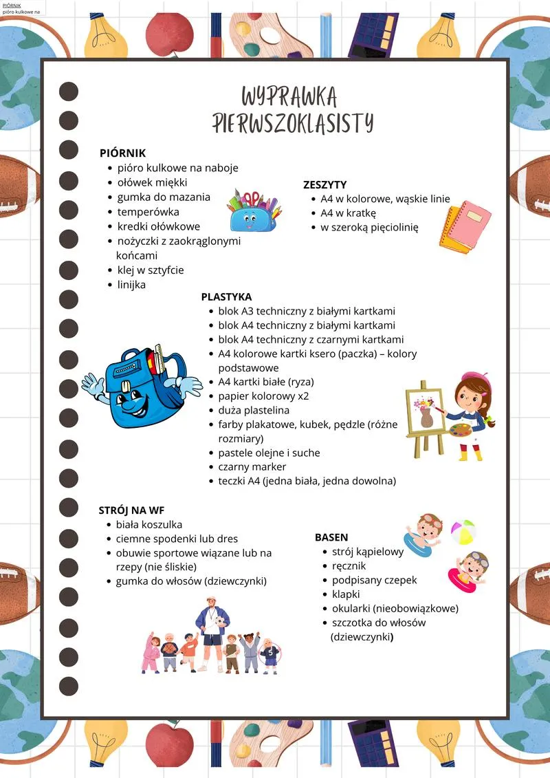 Wyprawka szkolna